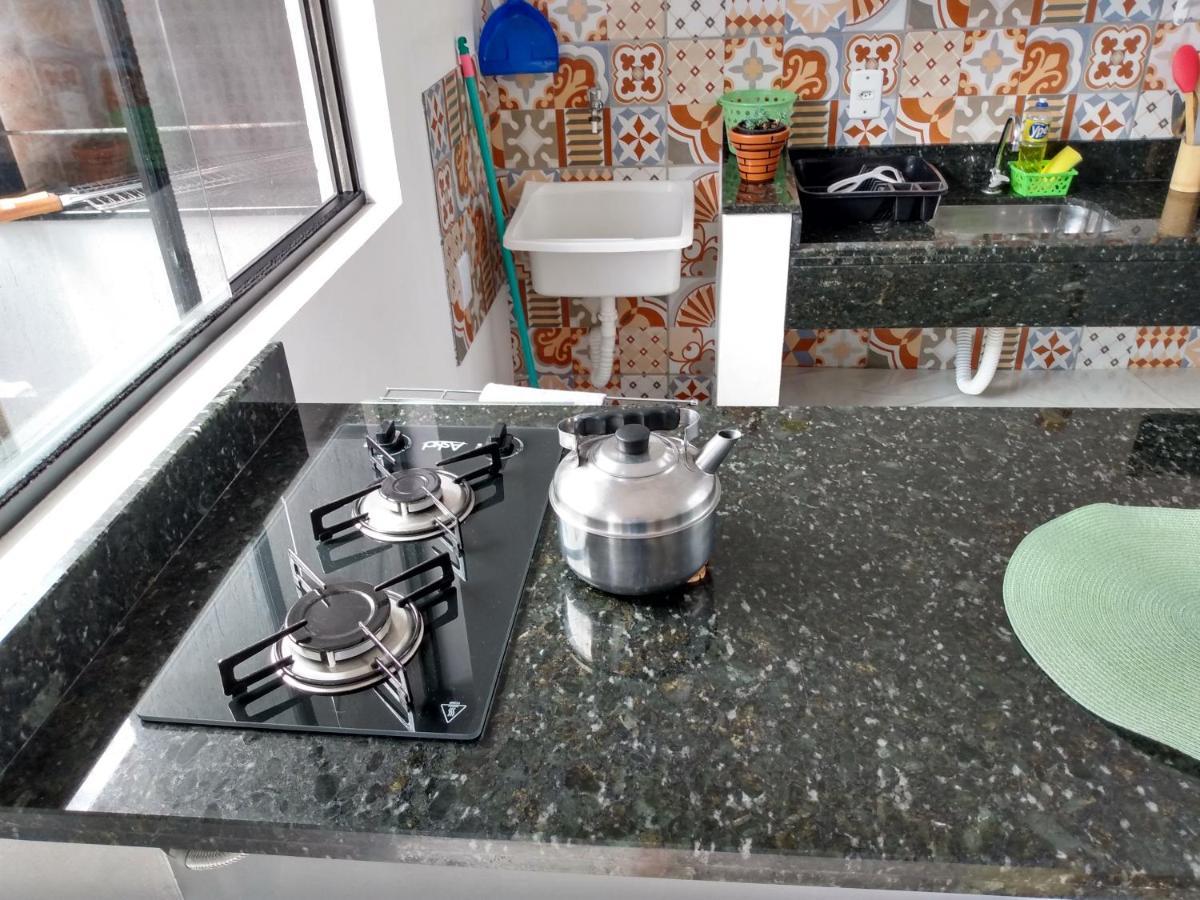 Вилла Flats Da Barrinha Da Ferrugem A 500Mt Do Mar Гаропаба Экстерьер фото