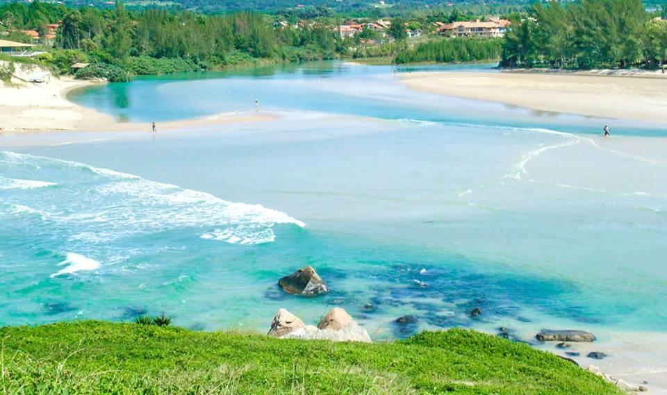 Вилла Flats Da Barrinha Da Ferrugem A 500Mt Do Mar Гаропаба Экстерьер фото